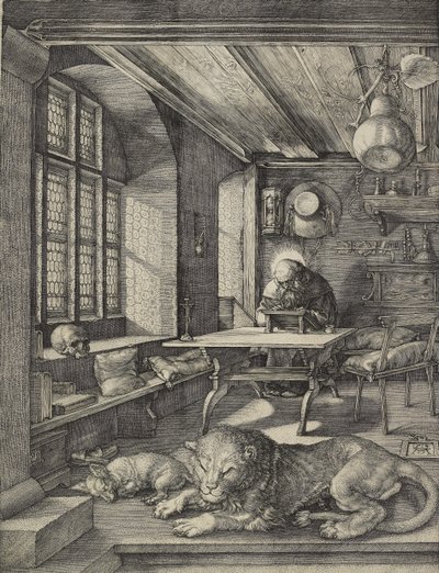 St Jerome in his study, 1514 by Albrecht Dürer